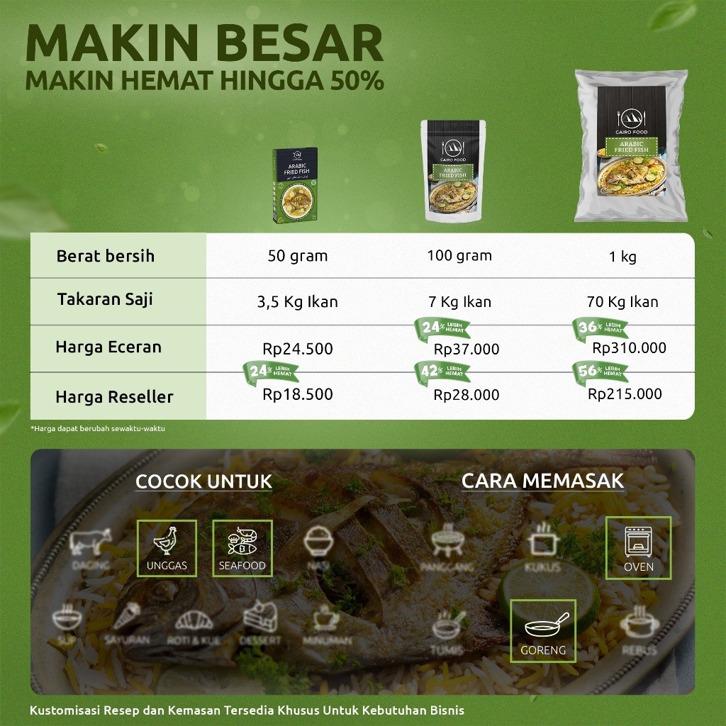 Fried Fish Arab Seasoning Spice Blend No MSG Sweet Heat Chili Crisp Smoky Heat