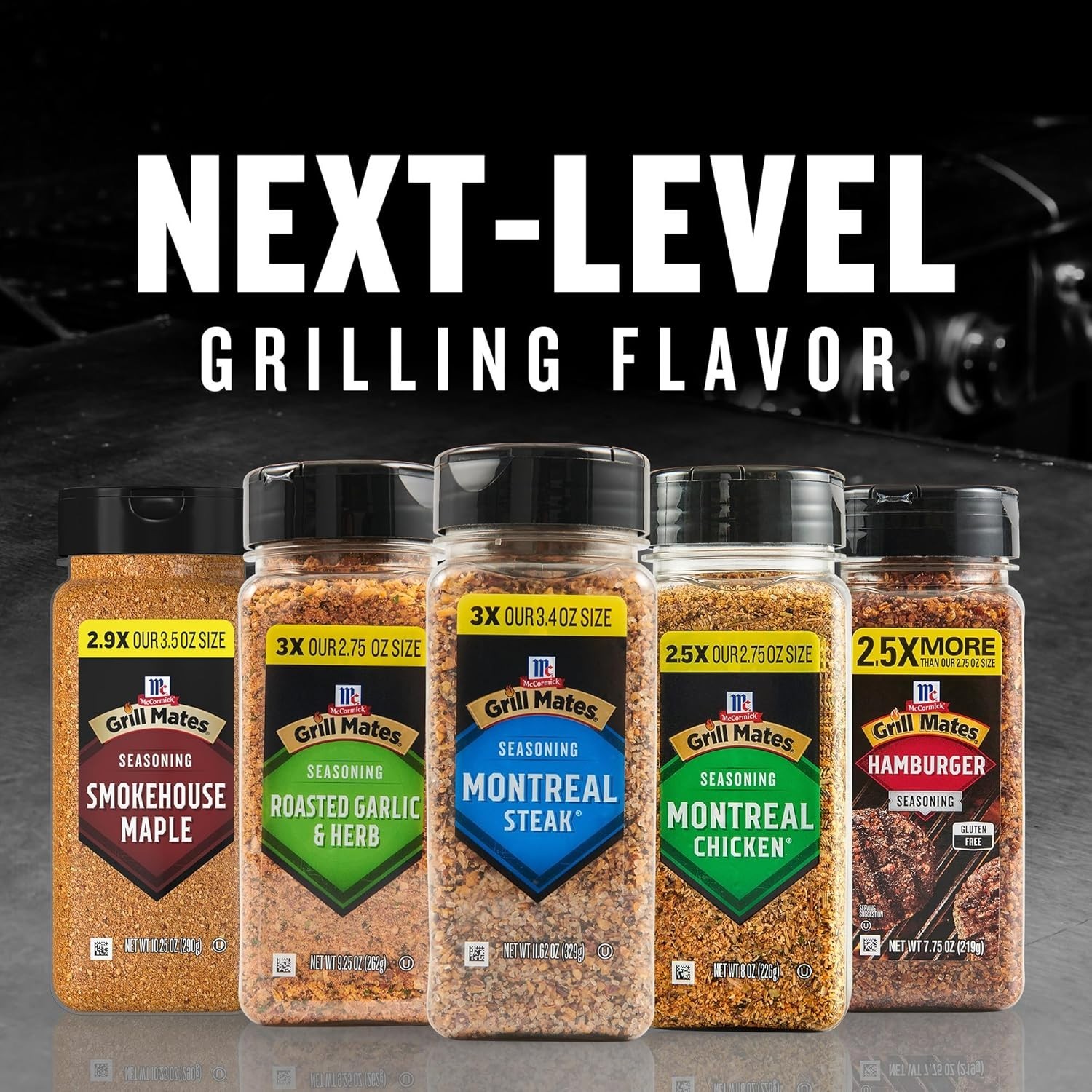 Transform Meats and Veggies with McCormick Montreal Steak Seasoning, 11.62 oz