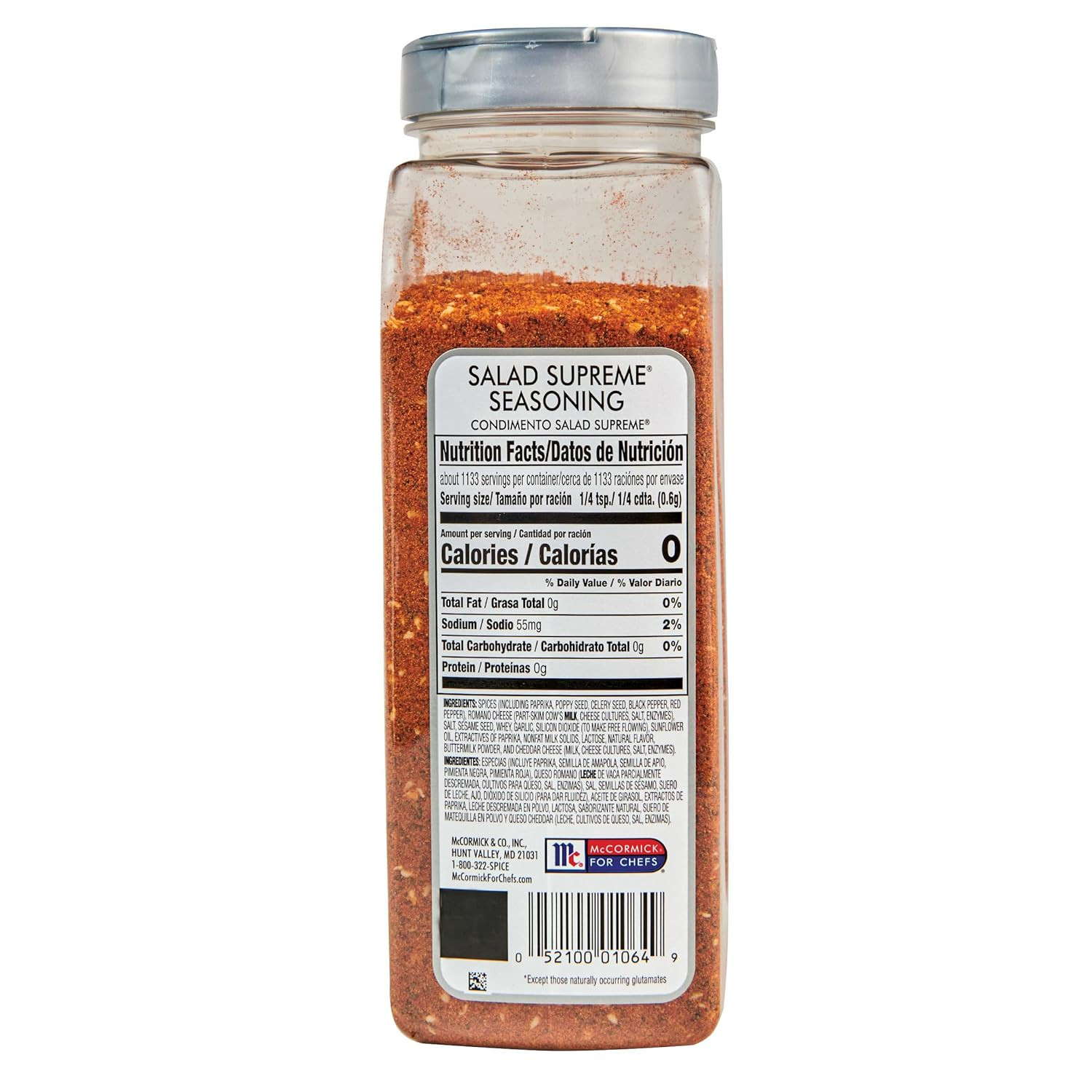Mccormick Culinary Salad Supreme Seasoning, 24 Oz – One 24 Ounce Container of Sa