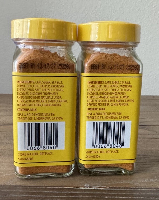 2 Pack Trader Joe’s EVERYTHING BUT THE ELOTE Seasoning Blend 2.3oz each
