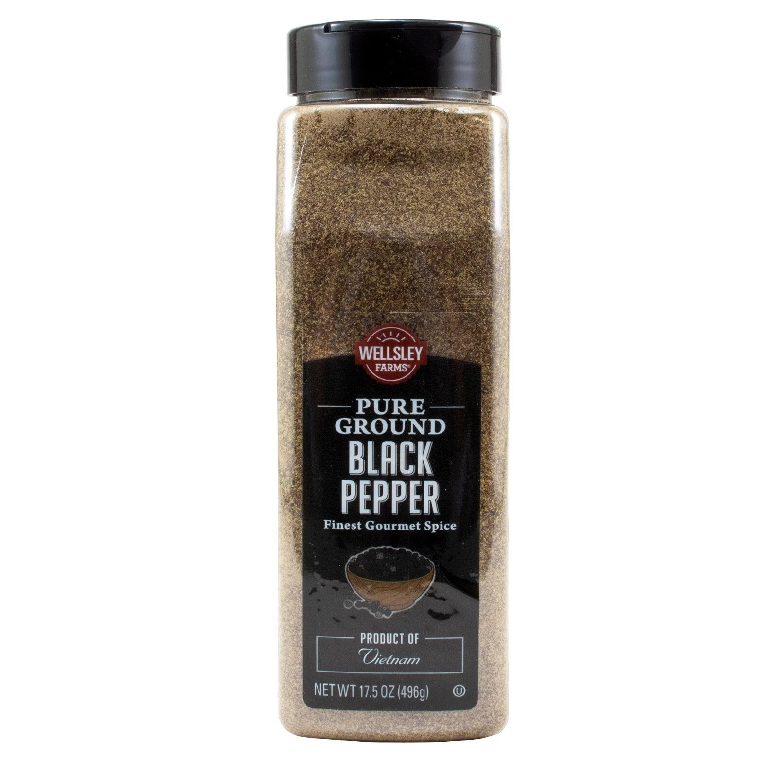 Wellsley Farms Pure Ground Pepper, 17.5 oz. (Not For California)