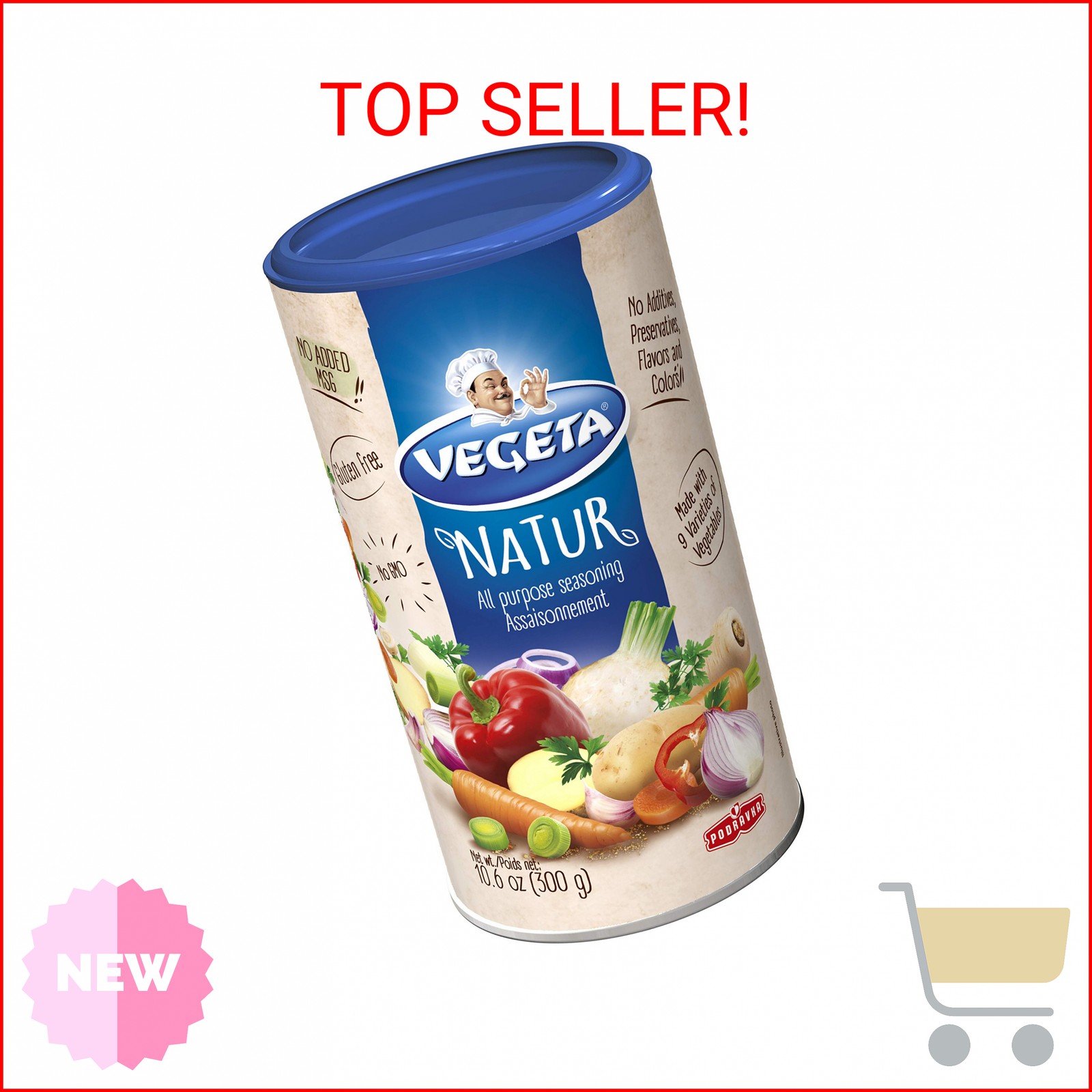 Vegeta Natur All Purpose Seasoning 10.6 oz (300 g)