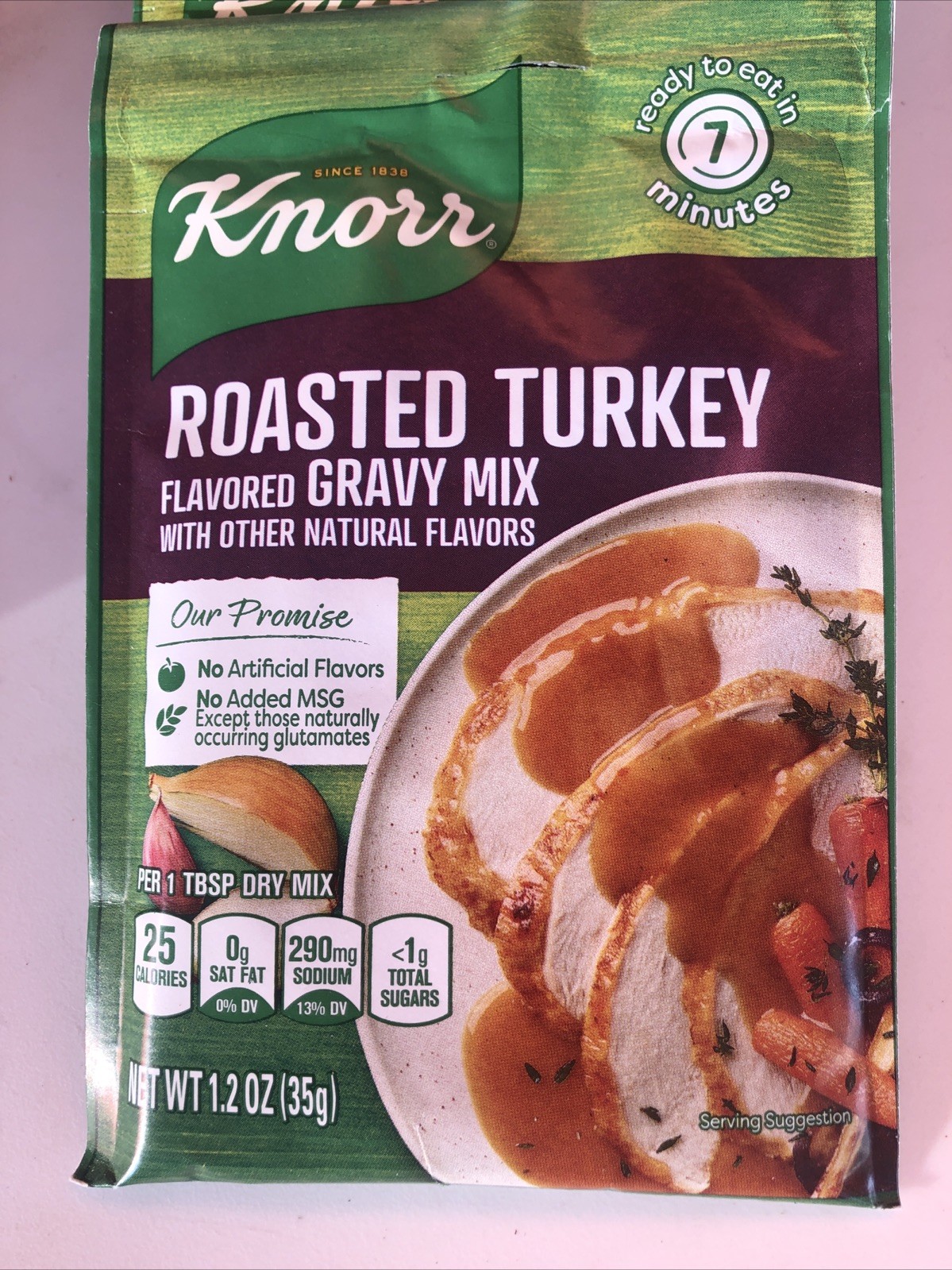 Knorr Roasted Turkey Flavored Gravy Mix (Pack of 5)