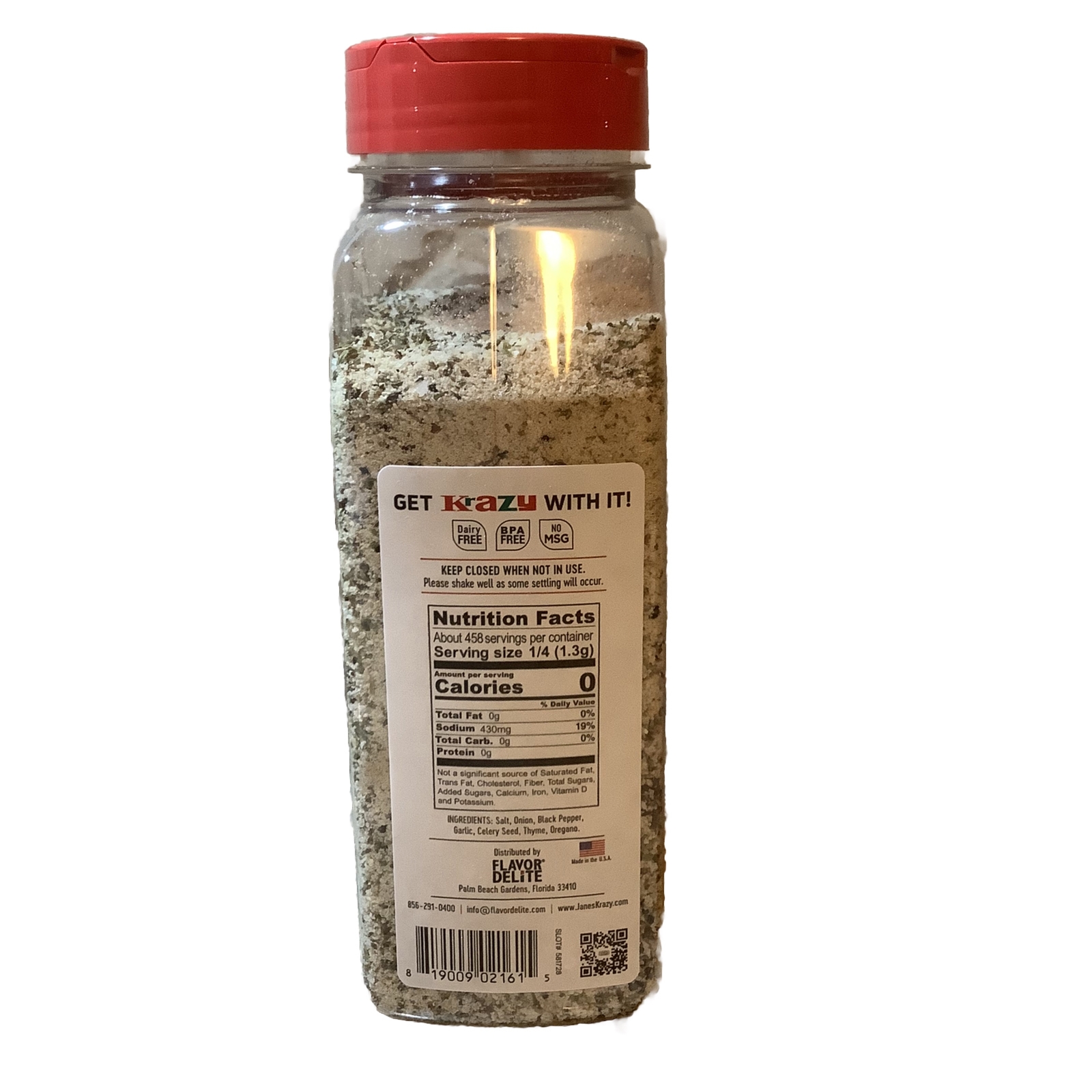 Jane’s Krazy Seasonings Mixed Up Salt, 21 Ounce