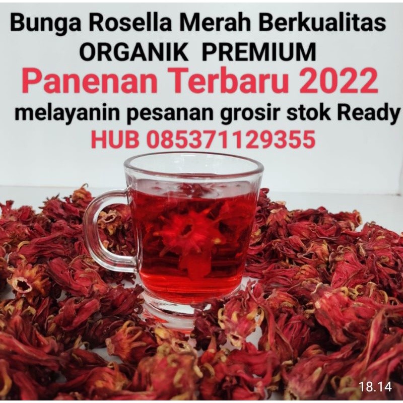 Dried Roselle Flower Tea 1kg loose leaf herbal aroma ritual