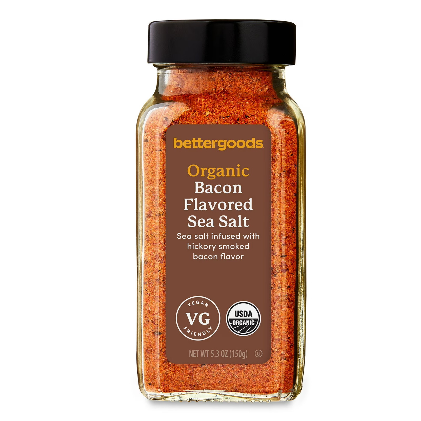 bettergoods Organic Bacon Flavored Sea Salt, 5.3 oz