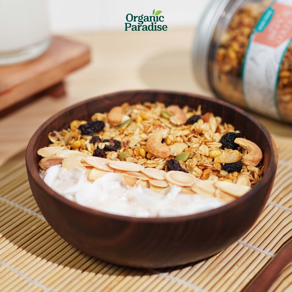 Tropical Coconut Granola Mix 500 Gram Breakfast Cereal Snack Topping On The Go