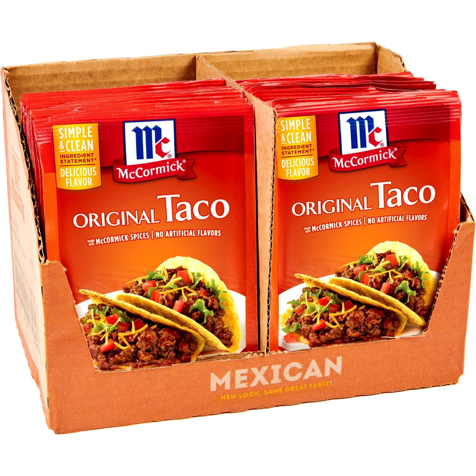 Taco Seasoning Mix – Original Flavor, 1 oz Pack of 24, Perfect for Tacos & Dishe
