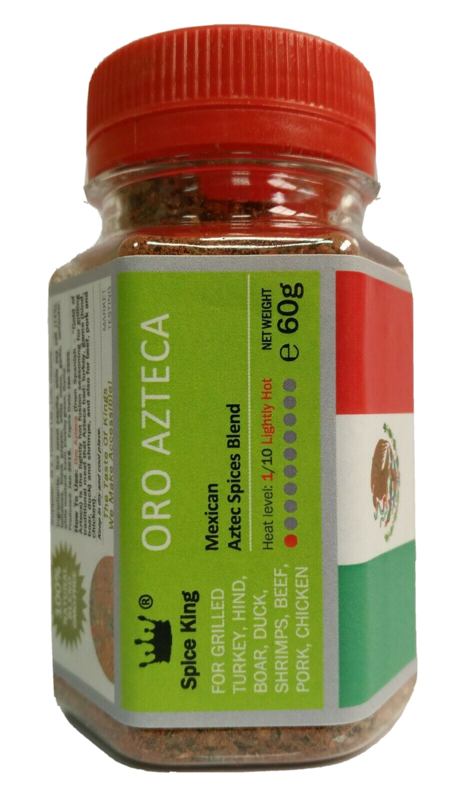 Oro Azteca Spice King Mexican Aztec Gold Blend Seasoning 60 g 2.11 oz