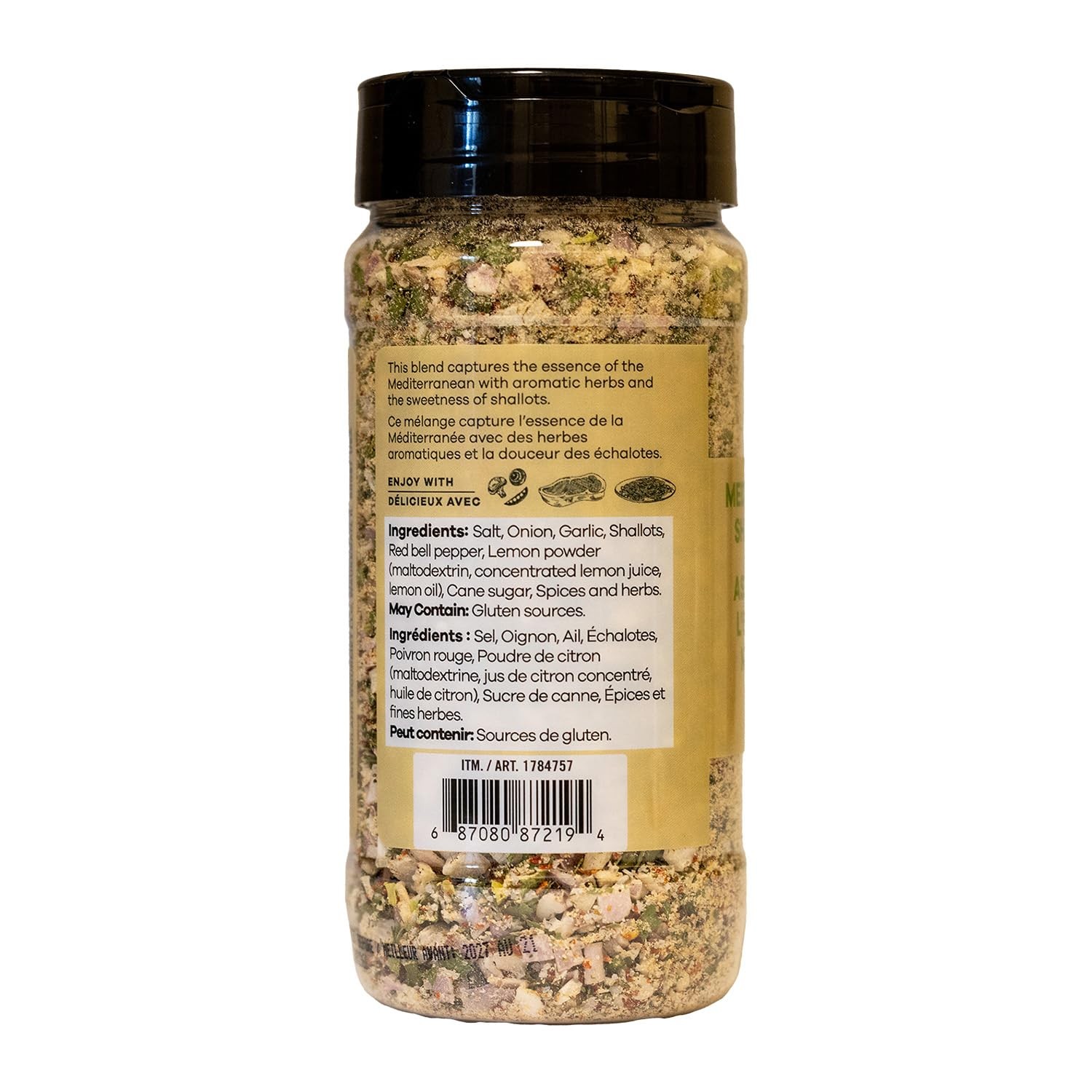 Shallot and Herb Seasoning, 7.5 oz, Premium Spice Blend for Cooking, Roasting…