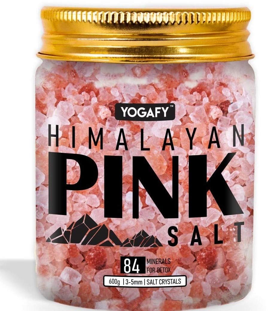 Yogafy Himalayan Pink Salt Crystals 600gm