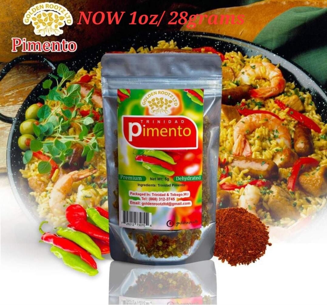 3 PACKS Pimento Peppers Powder (Dehydrated) 1 OZ EACH