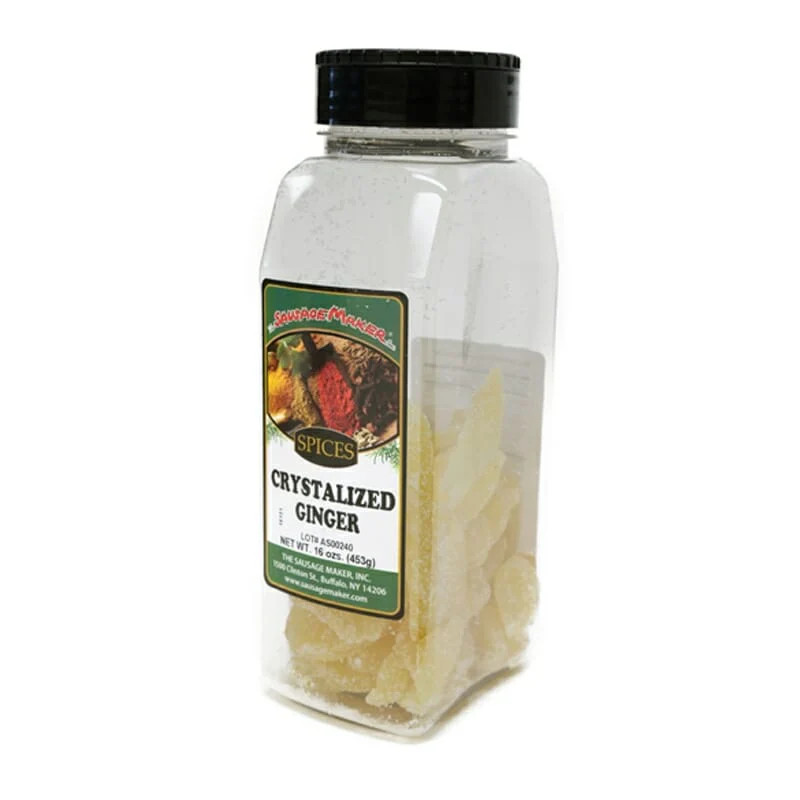 Crystalized Ginger Candied Spice for Baking, 16 oz – The Sausage Maker