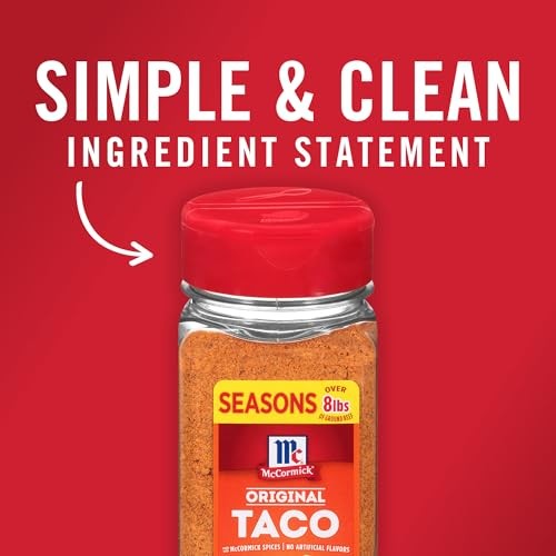 McCormick Taco Seasoning Mix, Original, No Artificial 8.5 Ounce (Pack of 1)
