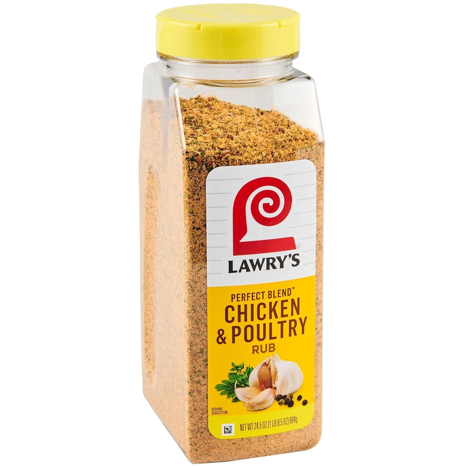 Lawry’s Chicken & Poultry Rub – 6 Bottles, 24.5 oz Total