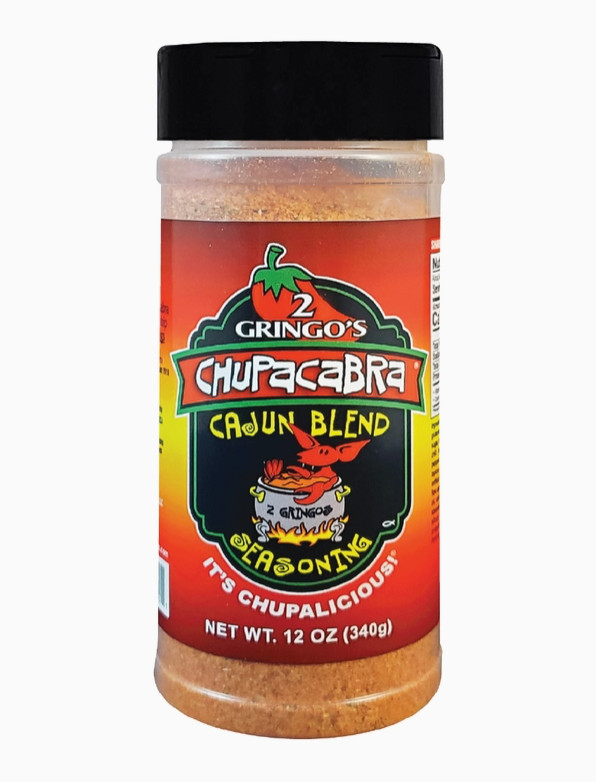 2 Gringos Chupacabra – Cajun Blend – 12 Oz Seasoning