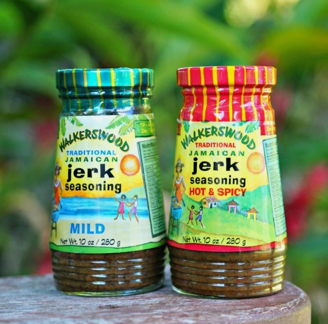 1 jar / Walkerswood Traditional Jamaican Jerk Seasoning, Mild, 10 oz