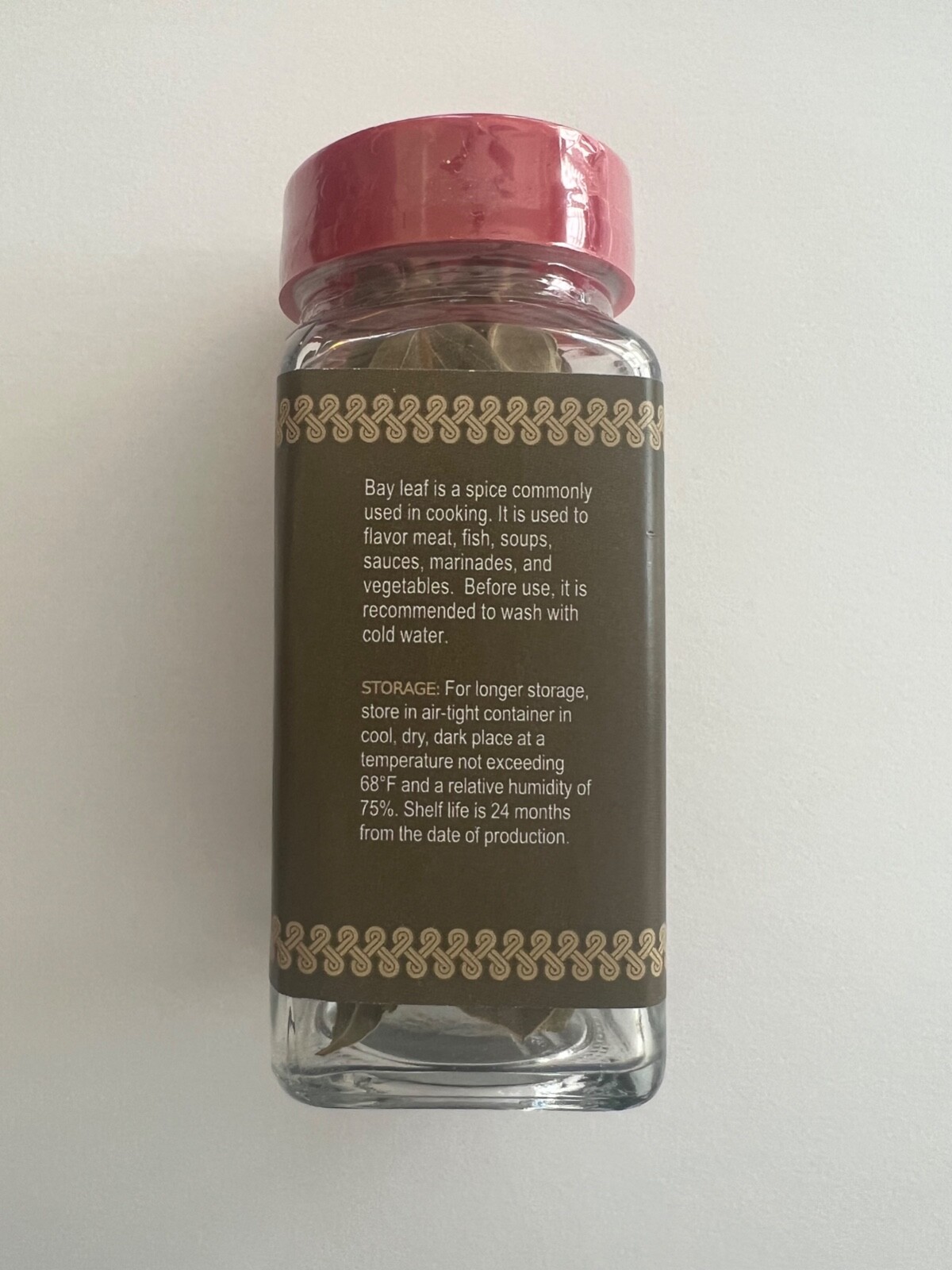 Bay Leaves, Georgian Spice, Net Wt. 0.14oz (4g), Khomli Brand