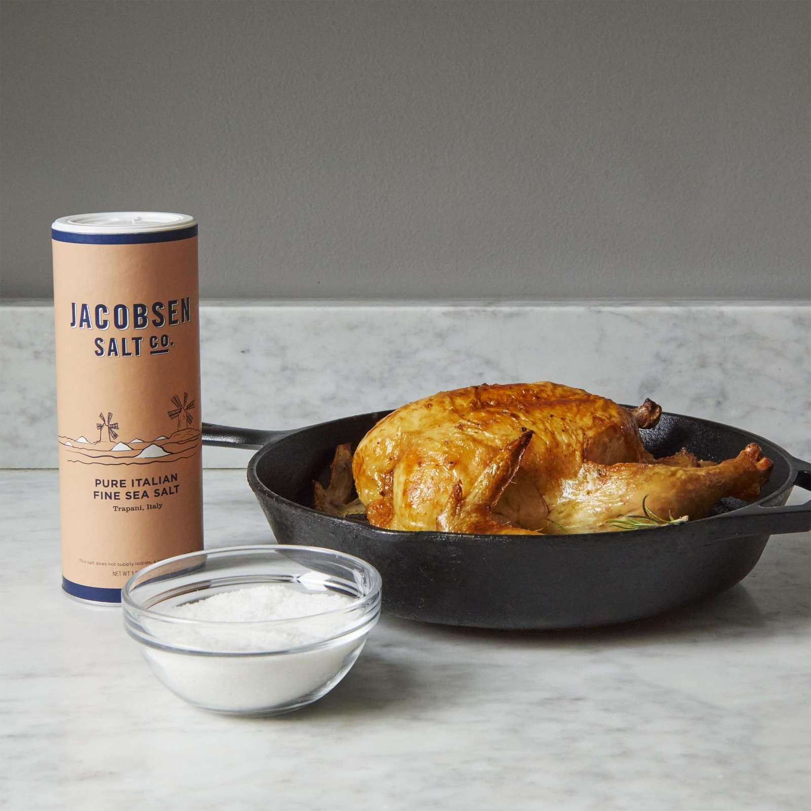 Jacobsen Salt Co. Pure Italian Fine Grain Sea Salt – Real Sea Salt for…