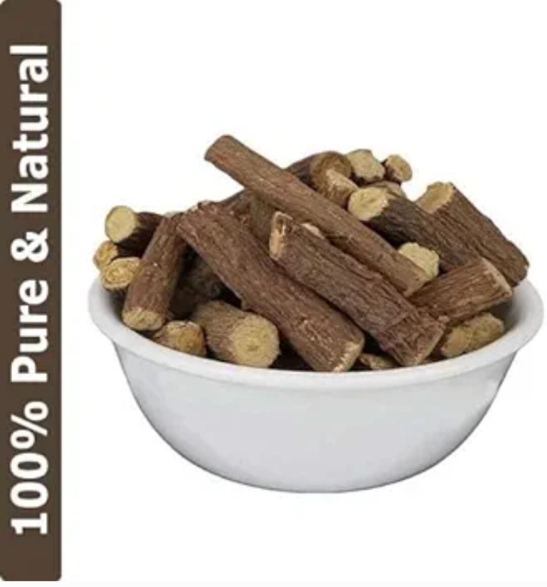 Mulethi Root Stick, Licorice Root,Glycyrrhiza Glabra, Raw Herbs,Yashi madhu AAT