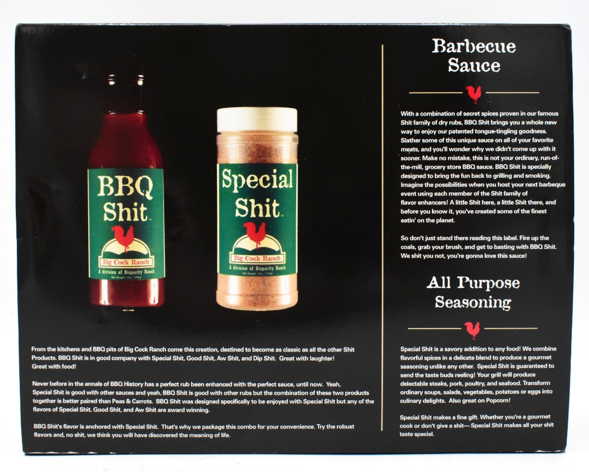 Big Cock Ranch BBQ Sh*t Kit All Purpose Seasoning & BBQ Sauce