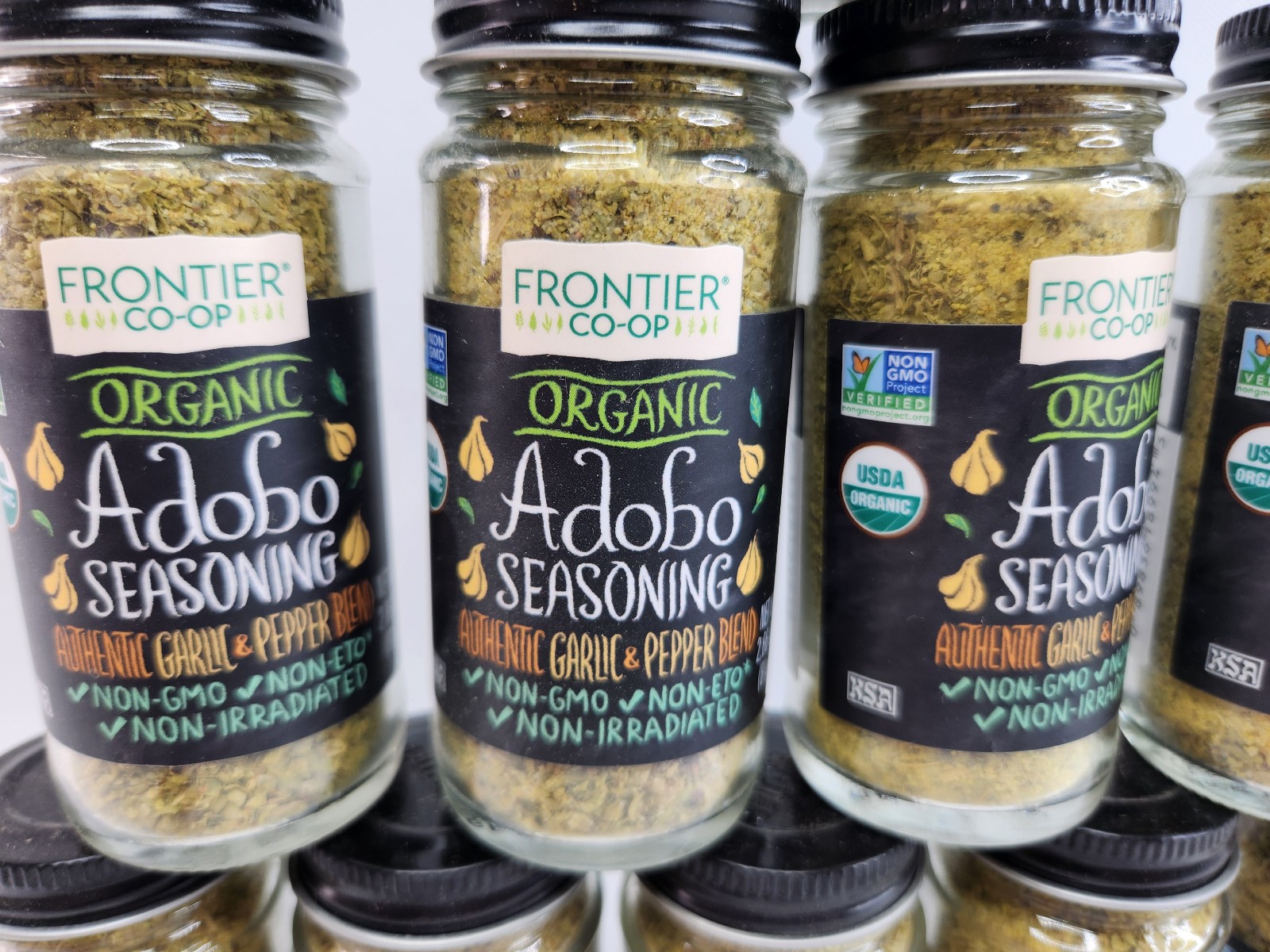 10 Pack – Adobo Seasoning Organic Herb Frontier Spice 2.86oz Non Irradiated