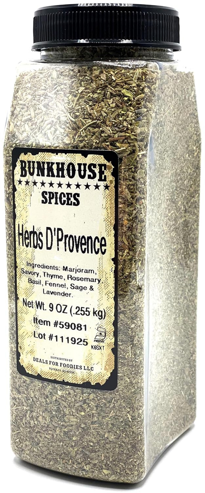 Premium Herbes De Provence French Seasoning Blend with Lavender, 9 Ounce Herbs S