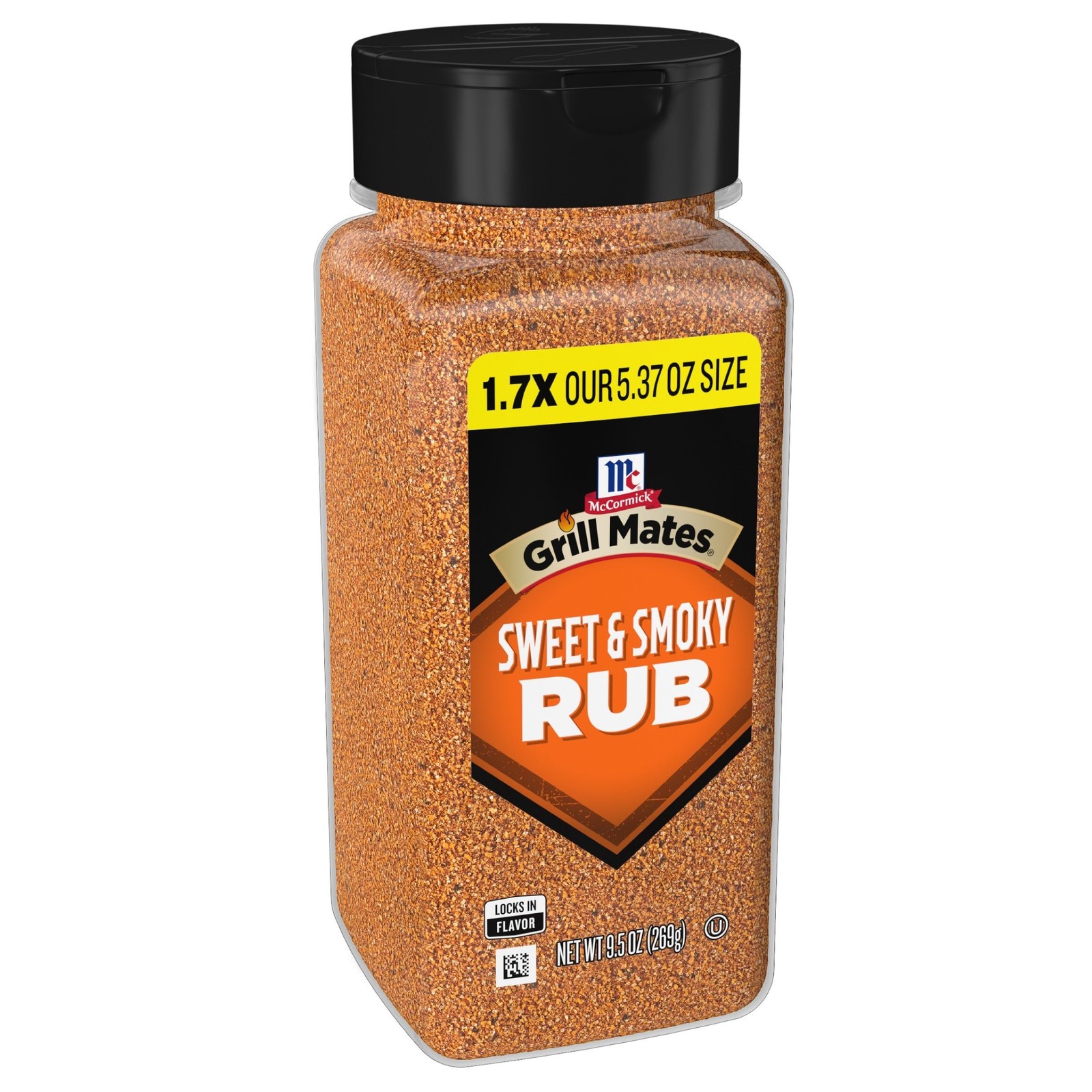 McCormick Grill Mates Sweet & Smoky Rub, 9.5 oz Ounce (Pack of 1)