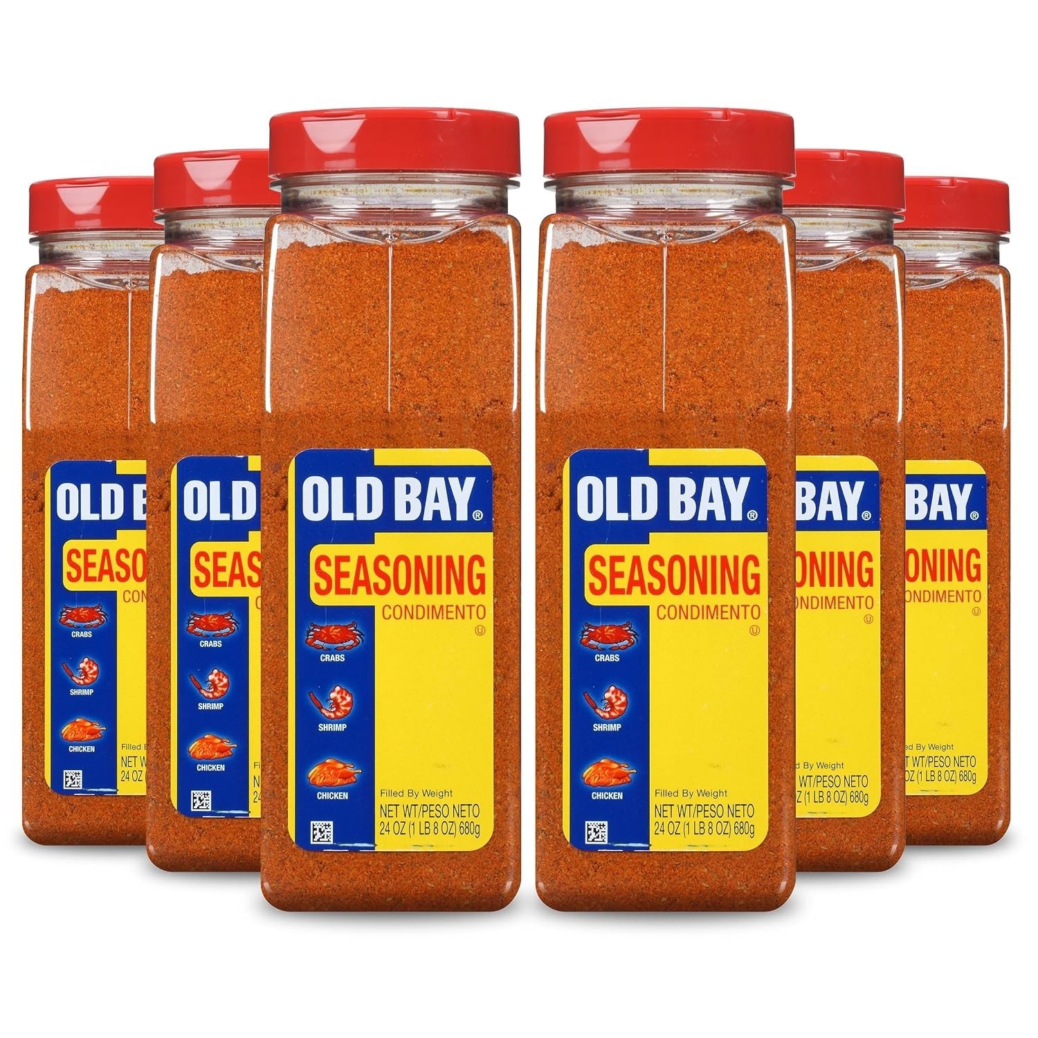 Authentic New England Seafood Seasoning, 24 oz – Pack of 6