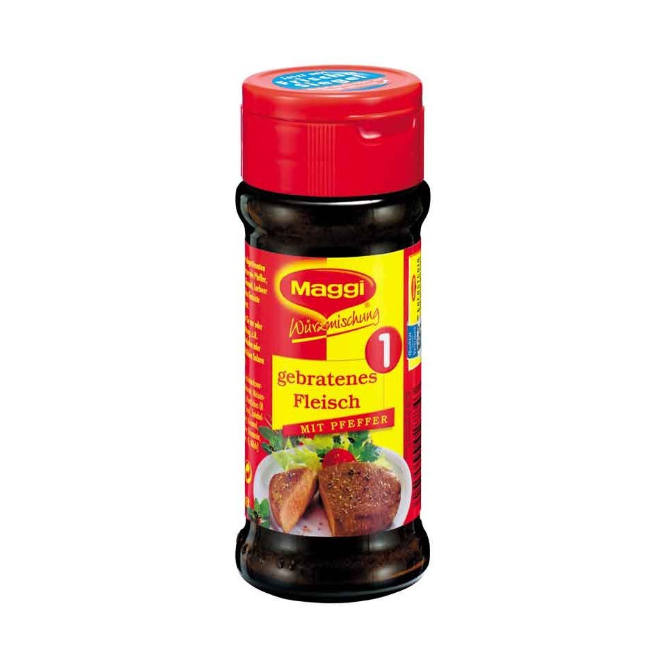 MAGGI seasoning mixture No.1 – for meat with pepper 78 g New from Germany