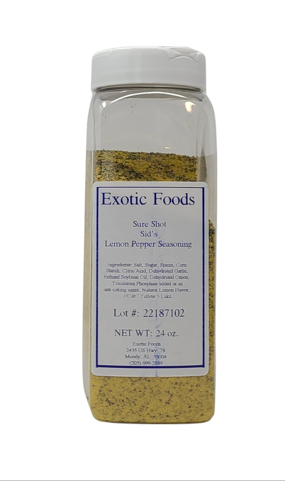 Sure Shot Sids Lemon Pepper, 24oz. FREE SHIPPING!