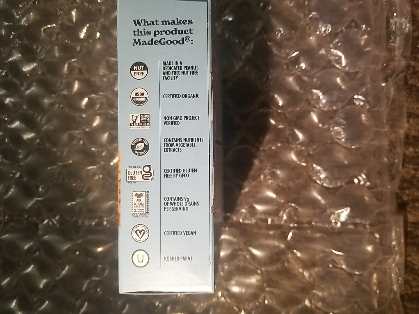 Crispy Squares, Vanilla, 6 Bars, 0.78 oz (22 g) Each