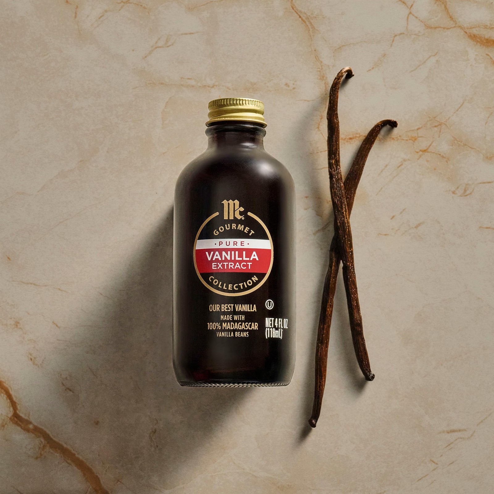 McCormick Gourmet Collection Vanilla Extract, Pure, Our Best Herbs & Spices
