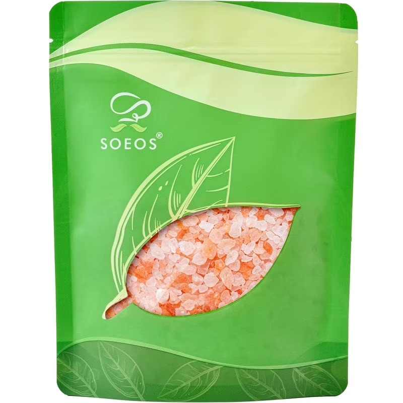 5 Pack Himalayan Pink Salt, Coarse Grain, 16 Oz (1 Pound), Pink Himalayan Sea S