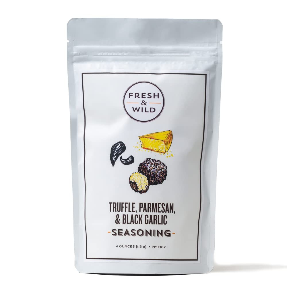 Fresh & Wild | Truffle Parmesan Black Garlic Seasoning | Heighten Umami-Rich Foo