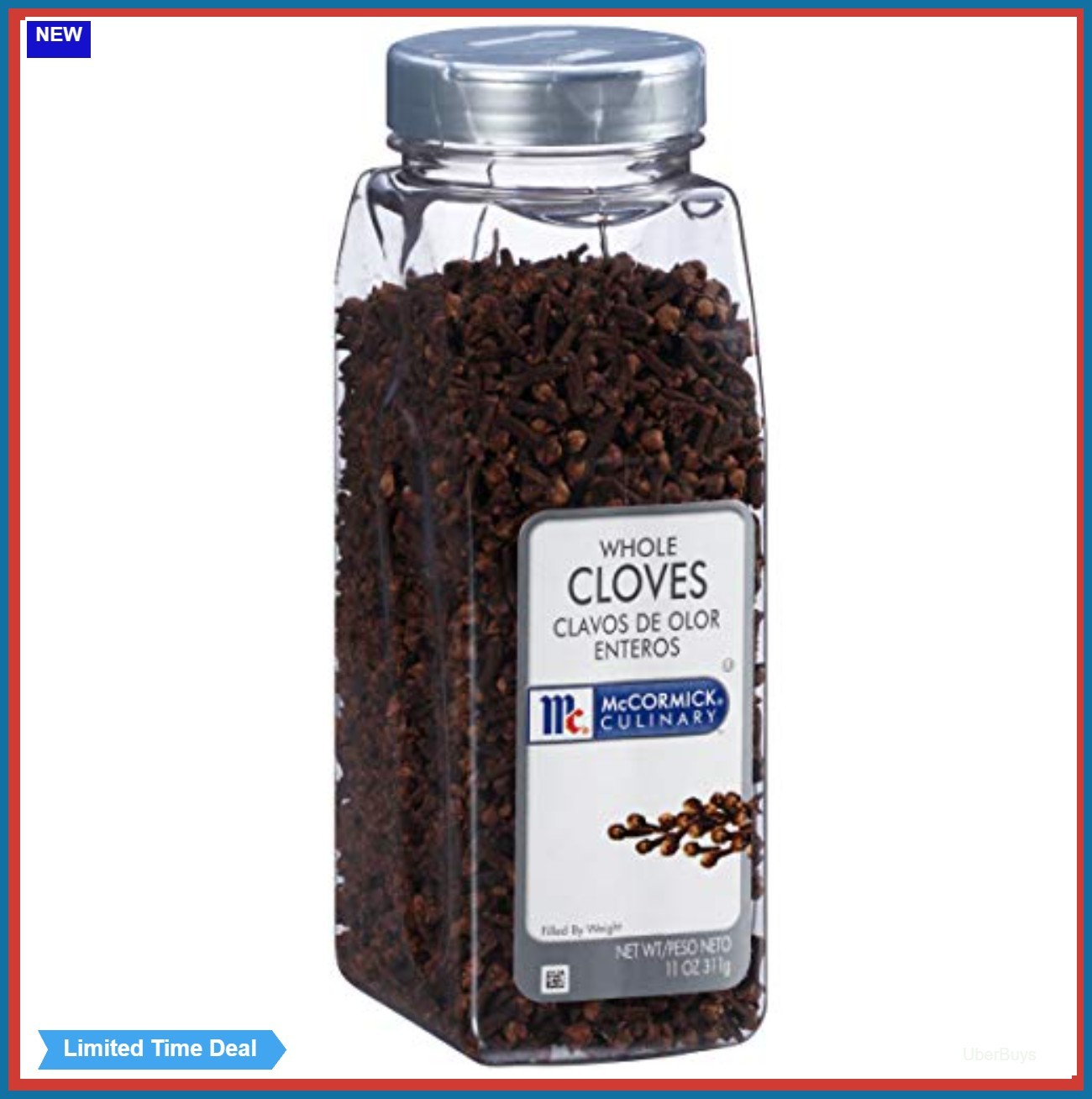 Whole Cloves 11 Ounce Kosher for Ciders Soups Stews Sauces Spice Blends