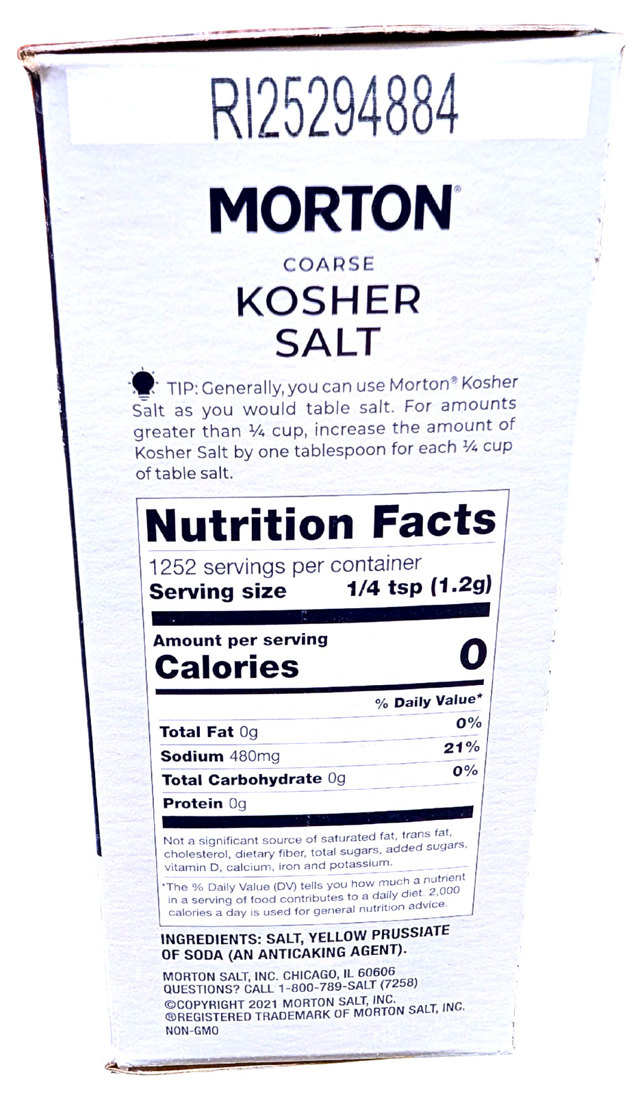 Morton Coarse Kosher Salt For Every Cooking 53 oz