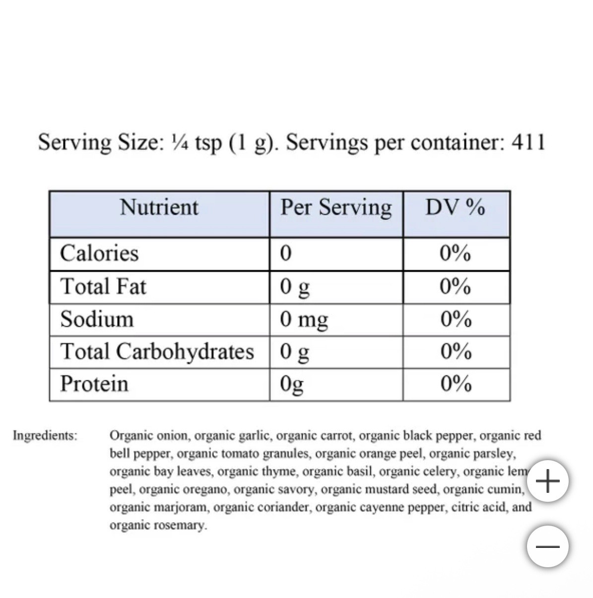 Kirkland Signature No Salt Seasoning USDA Organic, 14.5 Ounce