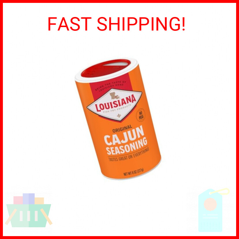 Louisiana Fish Fry Products Cajun Seasoning 8 Ounce