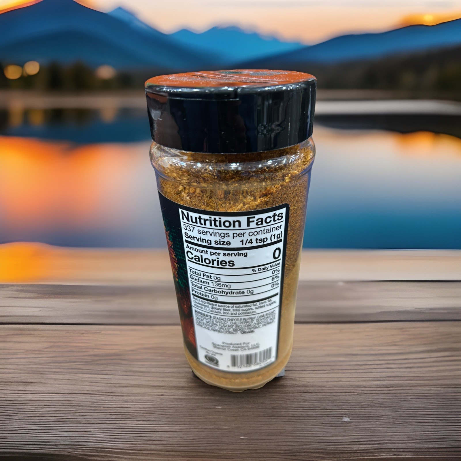 Spanglish Asadero Organic Chipotle Chicken Seasoning, 12 oz