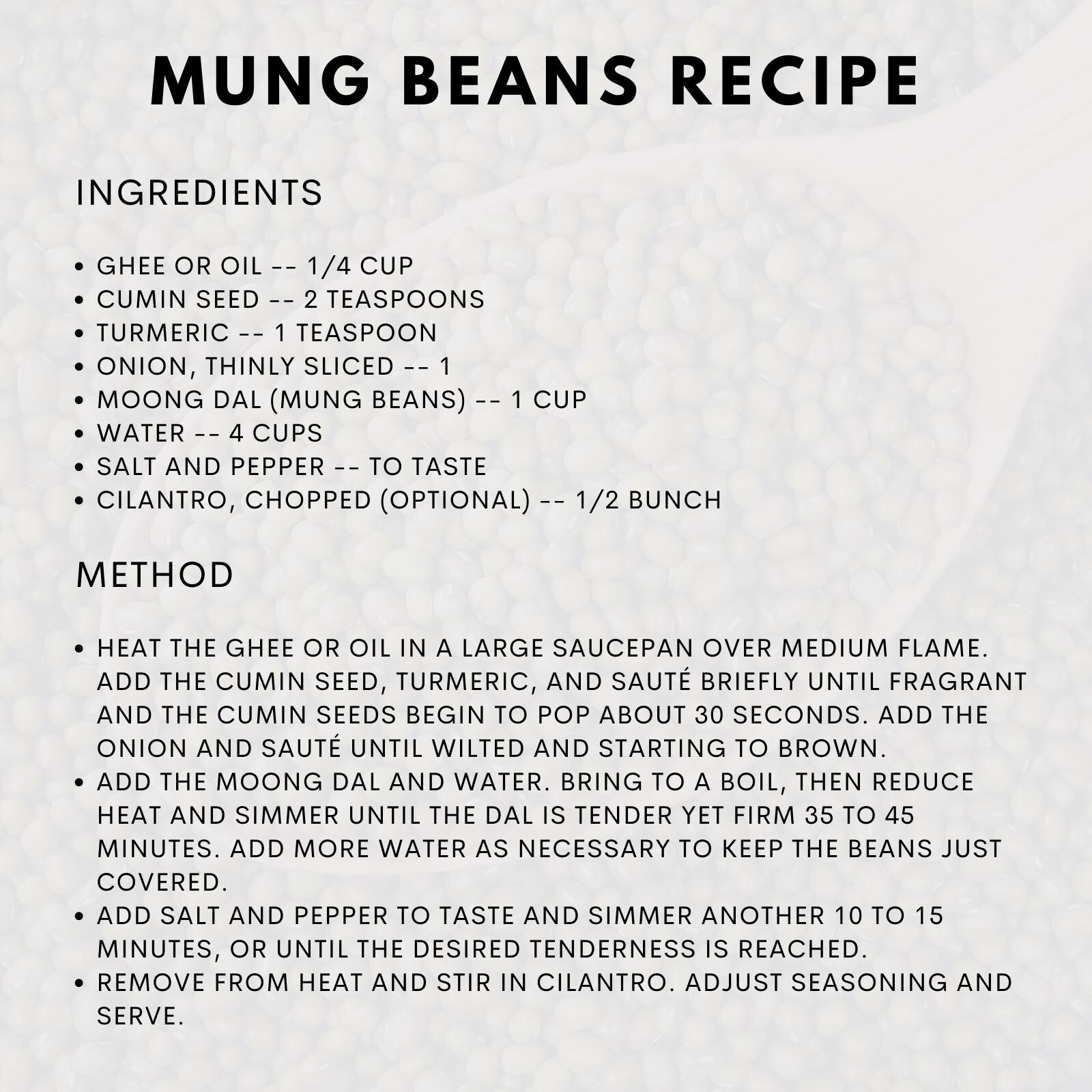 ORGANIC MUNG BEAN MICROGREENS SEED GREEN GRAM FRESH NON-GMO 100% PREMIUM QUALITY