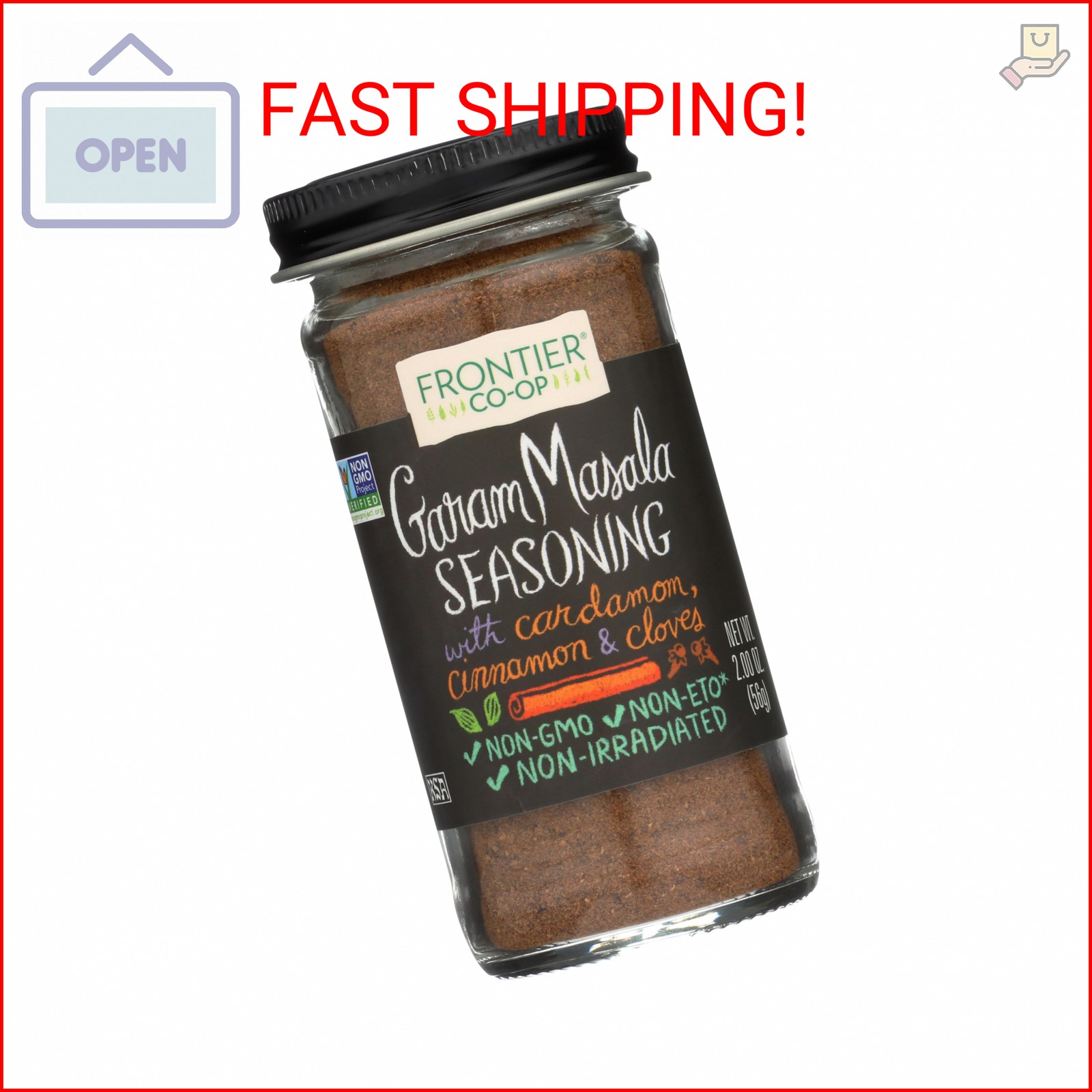Frontier Bottled Garam Masala, 2 Ounce