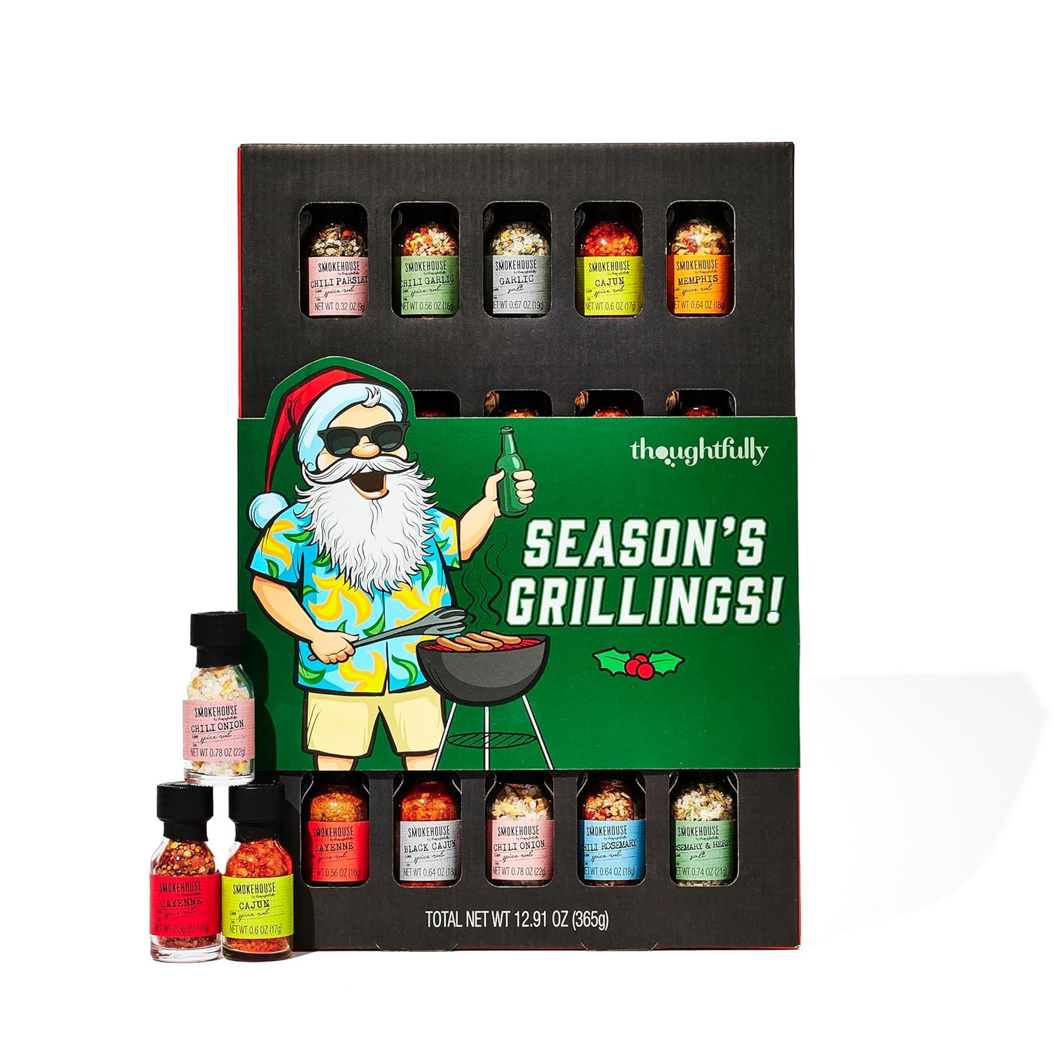 Ultimate Grilling Spice Seasoning Gift Set 20 Pack Chili Garlic Christmas