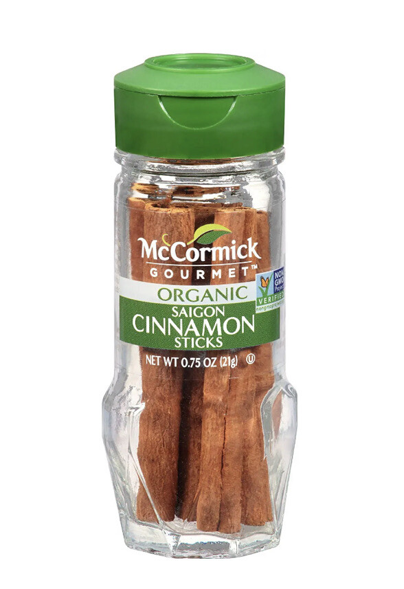McCormick Organic Saigon Cinnamon Sticks 0.75 OZ.