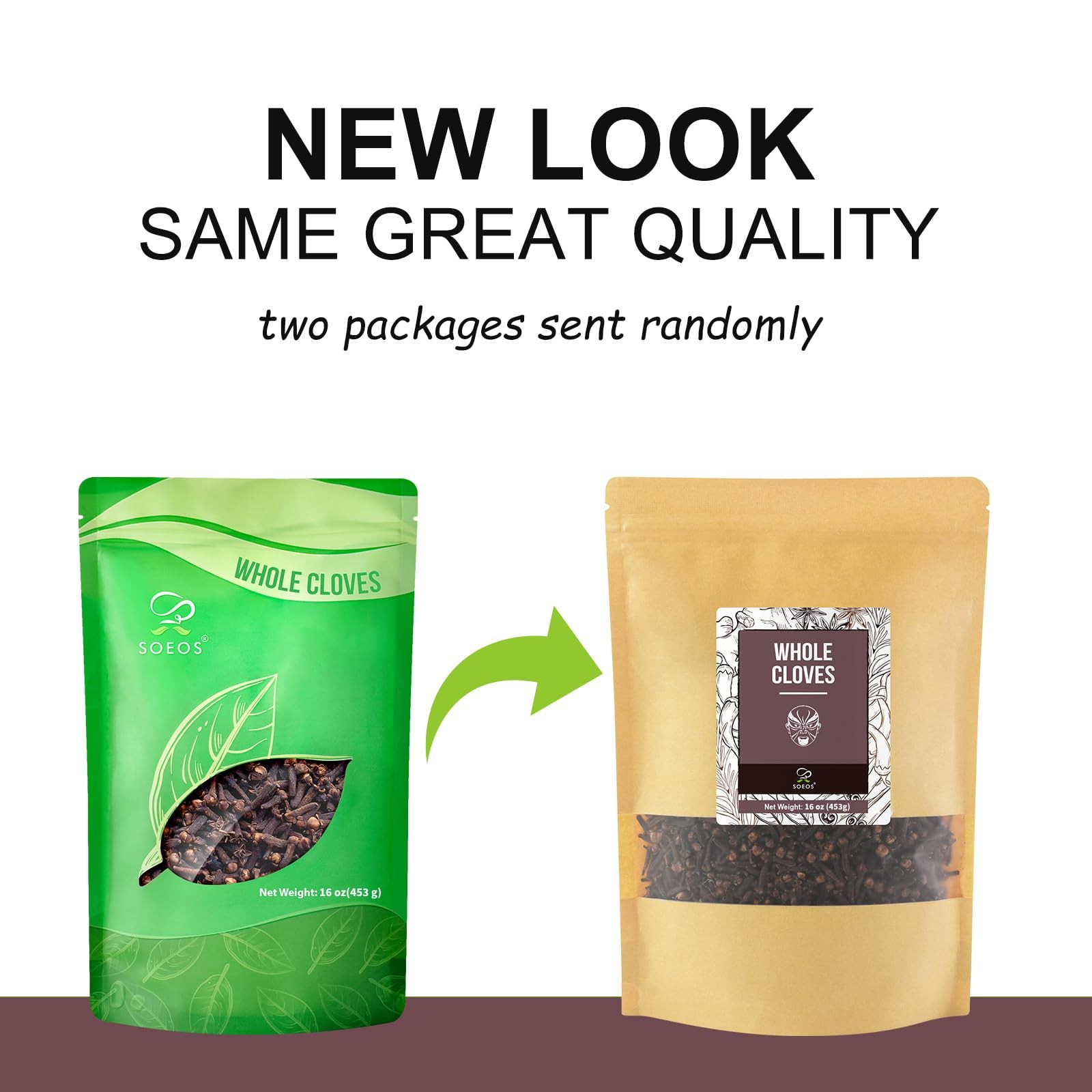 Soeos Whole Cloves 16 Ounce Bulk, Premium Quality Fresh Hand Picked Cloves Wh…
