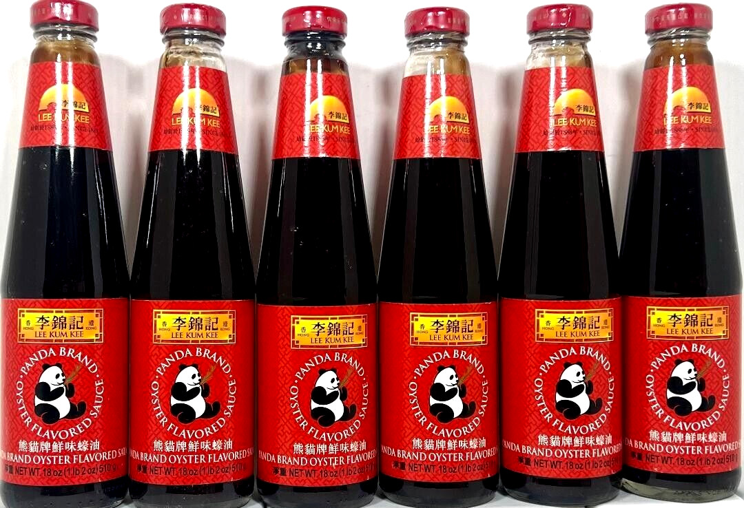 Lee Kum Kee Panda Brand Oyster Flavored Sauce 18 oz ( Pack of 6 )~5/09/2026