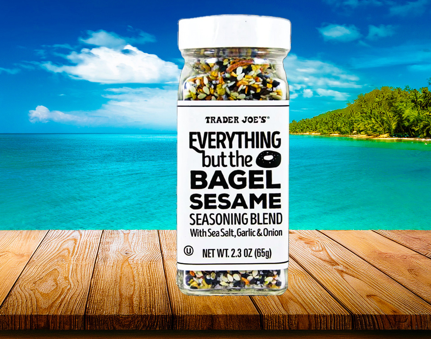 Trader Joe’s Everything but The Bagel Sesame Seasoning Blend 2.3 oz