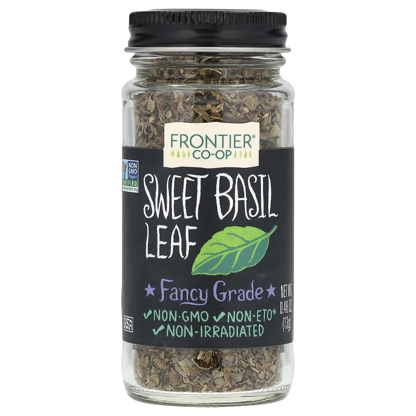 Sweet Basil Spice 048 Ounce All Natural Non GMO Kosher for Cooking Seasoning