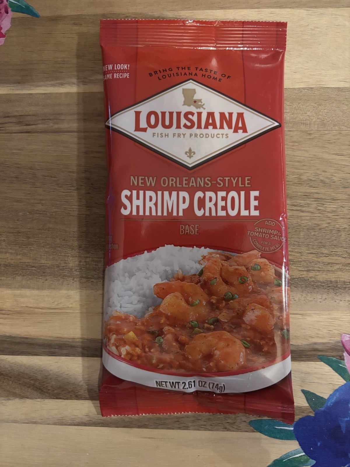 4 Louisiana Fish Fry New Orleans Style Shrimp Creole Base Mix 2.61oz