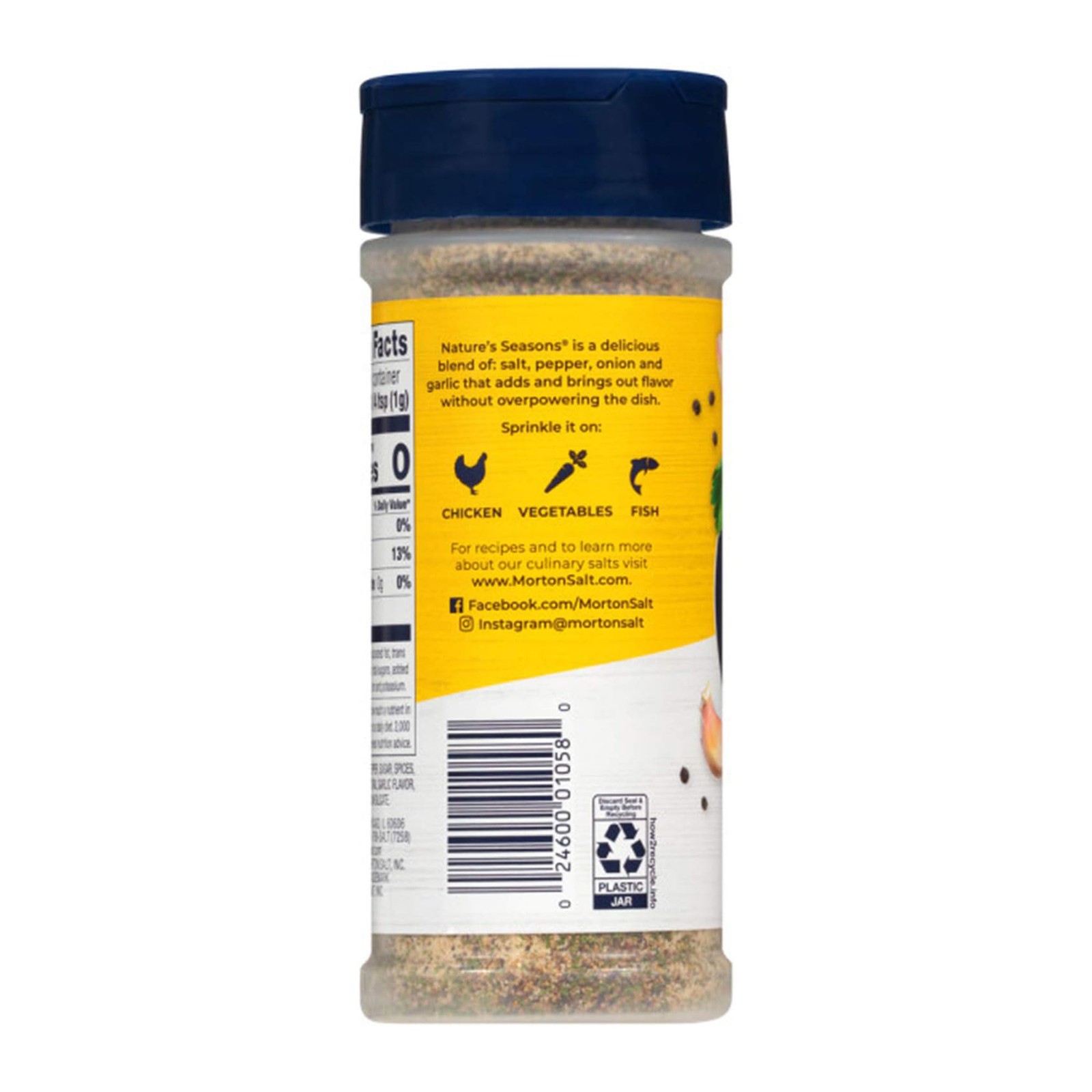 Morton Nature’s Seasons Seasoning Blend, 7.50 oz, 2 3.75 Ounce (Pack of 2)